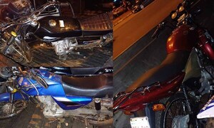 Un automóvil y siete motocicletas fueron incautados durante control en Coronel Oviedo – Prensa 5