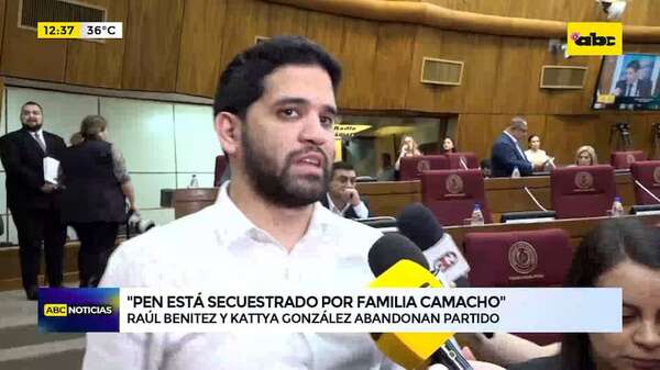 Raúl Benítez y Kattya González abandonan el PEN: “está secuestrado por la familia Camacho”, afirman - ABC Noticias - ABC Color