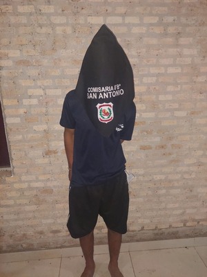 Detienen nuevamente al alias «Kareka», acusado de generar disturbios y robos en San Antonio