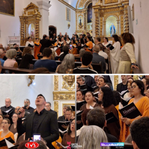 CORUCI BRINDA HISTÓRICO CONCIERTO SACRO EN LA BASÍLICA SÃO JOÃO BATISTA DE RÍO DE JANEIRO - TVS