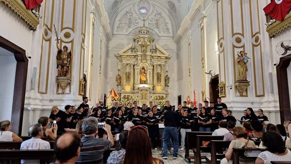 CORUCI ofreció histórico concierto sacro en la Basílica São João Batista, de Río de Janeiro