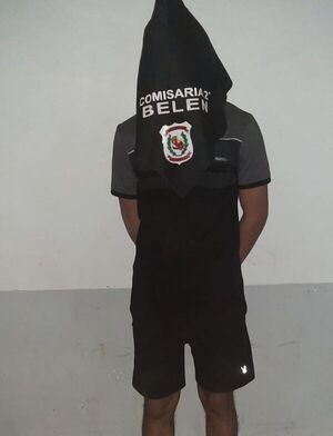 Detienen a joven por disparos en estación de servicio en Belén