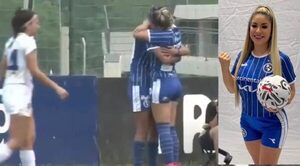 [VIDEO] Fátima Román debutó con gol ante su ex equipo, el Sportivo Luqueño