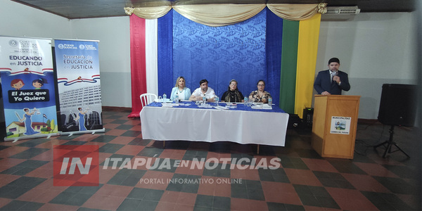 SE DESARROLLÓ EL PROGRAMA “EL JUEZ QUE YO QUIERO” EN CARMEN DEL PARANÁ - Itapúa Noticias