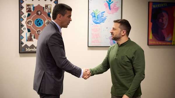 Peña se reunió con el presidente de Ucrania: ¿de qué conversaron? - Mundo - ABC Color