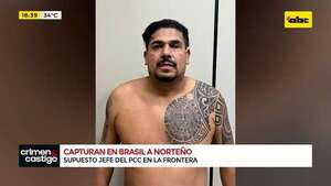Capturan a supuesto jefe del PCC en la frontera: era buscado en Paraguay y Brasil - Crimen y castigo - ABC Color