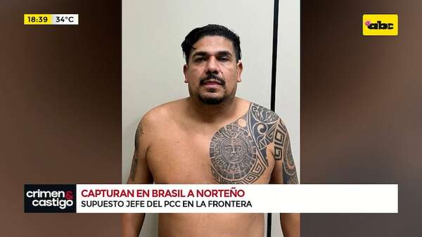 Capturan a supuesto jefe del PCC en la frontera: era buscado en Paraguay y Brasil - Crimen y castigo - ABC Color