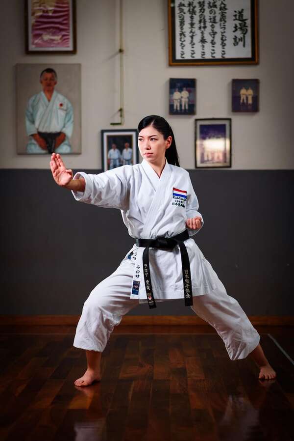 Karate: Aimi Larrosa, con preparación Mundial - Polideportivo - ABC Color