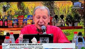 Bachi Núñez defiende programa de Calé Galaverna en TV Senado - Política - ABC Color