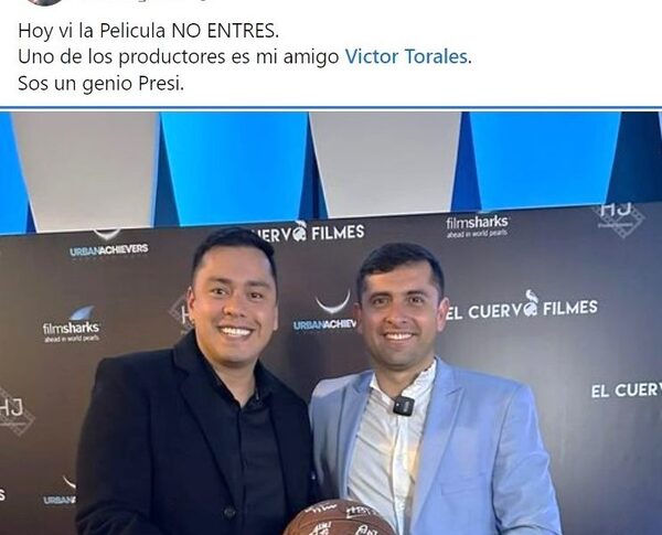 Prieto hace pagar al pueblo G.150 millones para poder figurar como “extra” en una película
