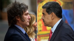 Argentina ordena el arresto de Maduro y Venezuela el de Milei