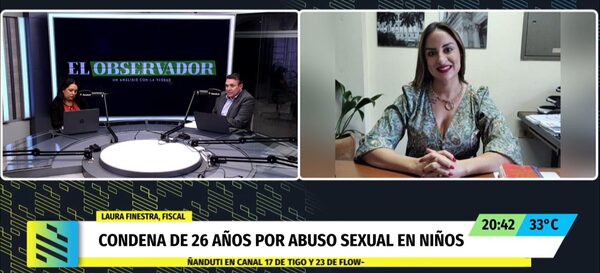Fiscal pide valentía a jueces para aplicar “penas justas y útiles” en casos de abuso sexual en niños