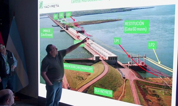 Profesionales de la Dirección Técnica de ITAIPU recorrieron Yacyretá y observaron las obras de Aña Cuá