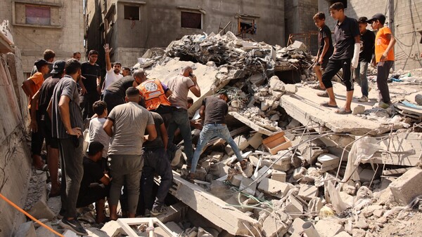 Casi el 60% de los edificios de Gaza están dañados o destruidos
