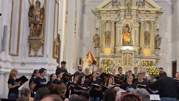 CORUCI OFRECIÓ HISTÓRICO CONCIERTO SACRO EN LA BASÍLICA SÃO JOÃO BATISTA, DE RÍO DE JANEIRO. - Itapúa Noticias