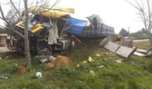 Accidente fatal: Chofer muere tras explosión de neumático