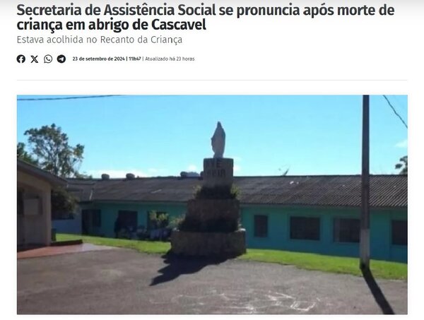 Murió un bebé paraguayo en un albergue de Brasil · Radio Monumental 1080 AM