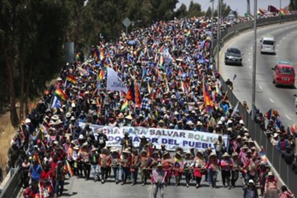 Tensión en Bolivia: la marcha de Evo Morales contra el presidente Luis Arce ya llegó a las puertas de La Paz - ADN Digital