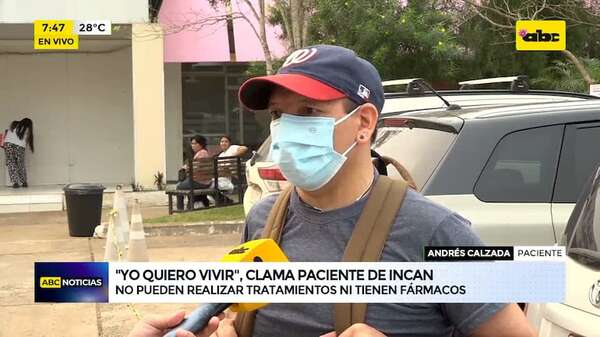 Incan: plazo de entrega de costoso fármaco se cumple en dos días; 200 pacientes esperan - Nacionales - ABC Color