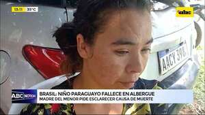 Muerte de niño paraguayo en Brasil: familiares reclaman esclarecimiento - ABC Noticias - ABC Color
