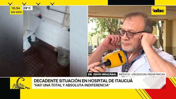 “Le pido a mis compañeros que no nos rindamos”: fuerte mensaje de jefe médico del Hospital Nacional - ABC Noticias - ABC Color