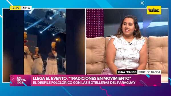 Llega “Tradiciones en movimiento”: desfile folclórico con las Botelleras del Paraguay - Ensiestados - ABC Color