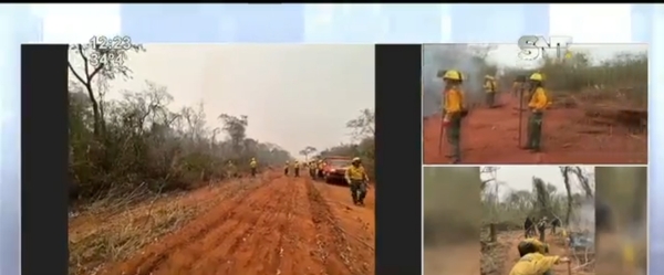 Persiste la humareda en el ambiente por los incendios forestales - SNT