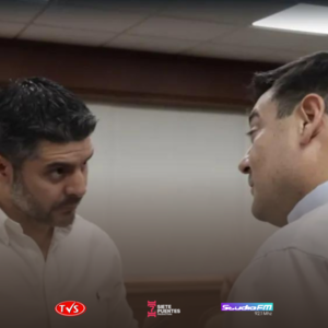VIDEO: “SOS UN CORRUPTO, LADRÓN, BANDIDO”, EL CARA A CARA DE SALYN BUZARQUIS Y NENECHO RODRÍGUEZ - TVS