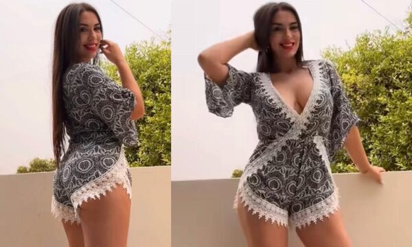 [VIDEO] ¡Mamau! Ana Laura Chamorro incendia las redes con su “monito” seusi