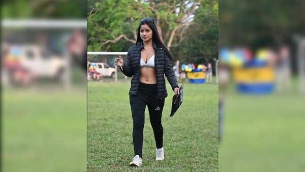 Veedora de club causó furor por su sexy look: "Es lo bueno de la vida, que la gente te admire"