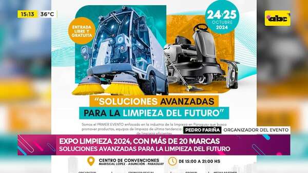 Expo Limpieza 2024: primer evento enfocado a la industria de limpieza en Paraguay - Ensiestados - ABC Color
