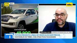 Foton presenta línea de vehículos eléctricos: disponibles en Timbo, con atractivas facilidades  - Gente & Negocios - ABC Color
