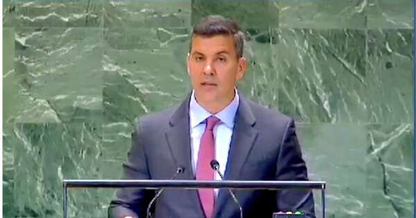La Nación / Santiago Peña cuestionó a la ONU por fallas en su misión de construir un mundo mejor