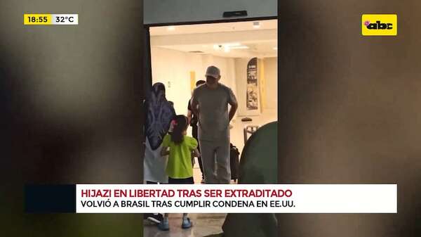 Video: Hijazi en libertad tras cumplir su condena por lavado en EE.UU. - Crimen y castigo - ABC Color