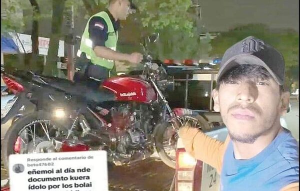 Tiktoker provoca accidente y paga millones a policías para recuperar su motocicleta – Diario TNPRESS