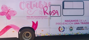 El Móvil Salud inicia su ruta en Itapúa para promover la detección temprana del Cáncer en Octubre Rosa