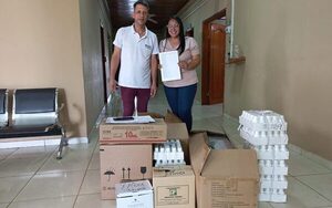 Itakyry recibe insumos y medicamentos