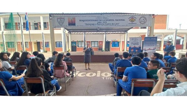 Educación en Justicia sigue capacitando a alumnos en Itapúa
