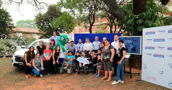 La Nación / Teletón lanza su rifa 2024: todo lo recaudado es para las familias