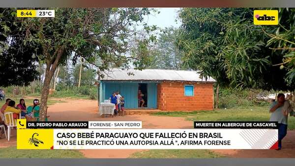 Niño paraguayo fallecido en Brasil: no hay documentos que certifiquen autopsia - ABC Noticias - ABC Color