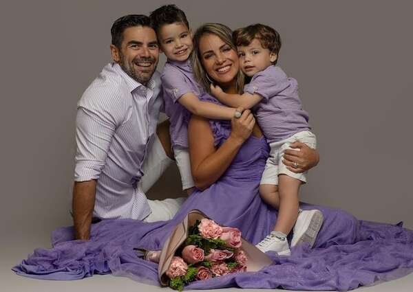 Maga Páez recibió sus 38 años rodeada del amor de su familia - Gente - ABC Color