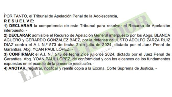 Cámara mantiene prisión preventiva de dueño de motel imputado por abusar de una menor que luego se quitó la vida