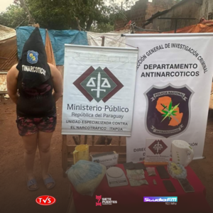 DETIENEN A MUJER POR PRESUNTO MICROTRÁFICO EN ENCARNACIÓN - TVS