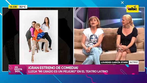 Llega “Mi grado es un peligro”: una comedia a estrenarse en el Teatro Latino - Ensiestados - ABC Color