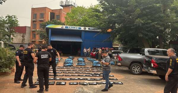 La Nación / Incautan 119 armas y detienen a dos personas en Fernando de la Mora