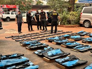 Tráfico de armas: playa de autos se dedicaba comercializar armas de manera ilegal - trece