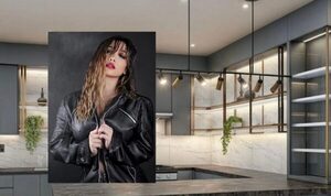Marilina, feliz con el avance de la construcción de su mansión