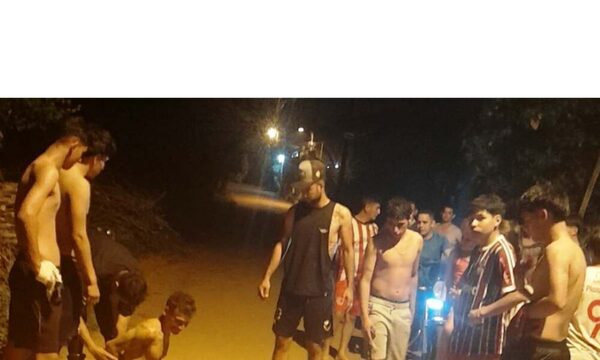 Exconvicto fue reducido por peloteritos a quienes asaltó