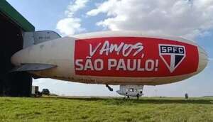Video: dirigible alquilado por São Paulo para alentar a su equipo se estrelló en plena ciudad - Mundo - ABC Color
