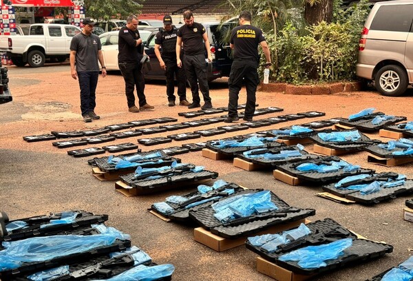 Cuidacoches figuraba como importador de armas en Paraguay. Ya hay tres detenidos